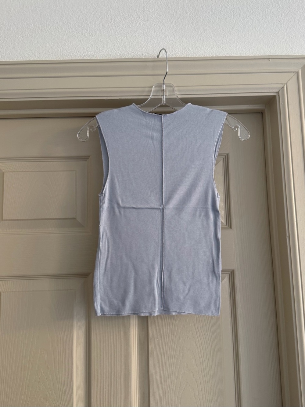Zara Blue/Gray Sleeveless Top